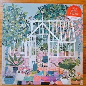 Galison Greenhouse Gardens 500 Piece Puzzle